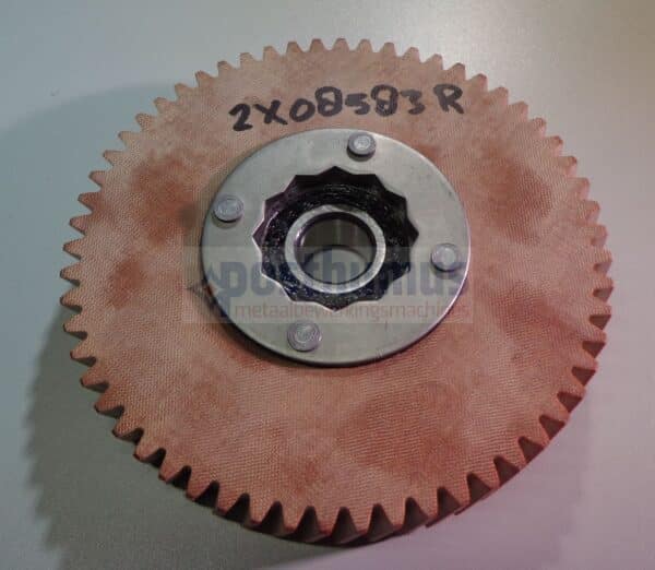 Tandwiel 58-2 compleet 2X08583R